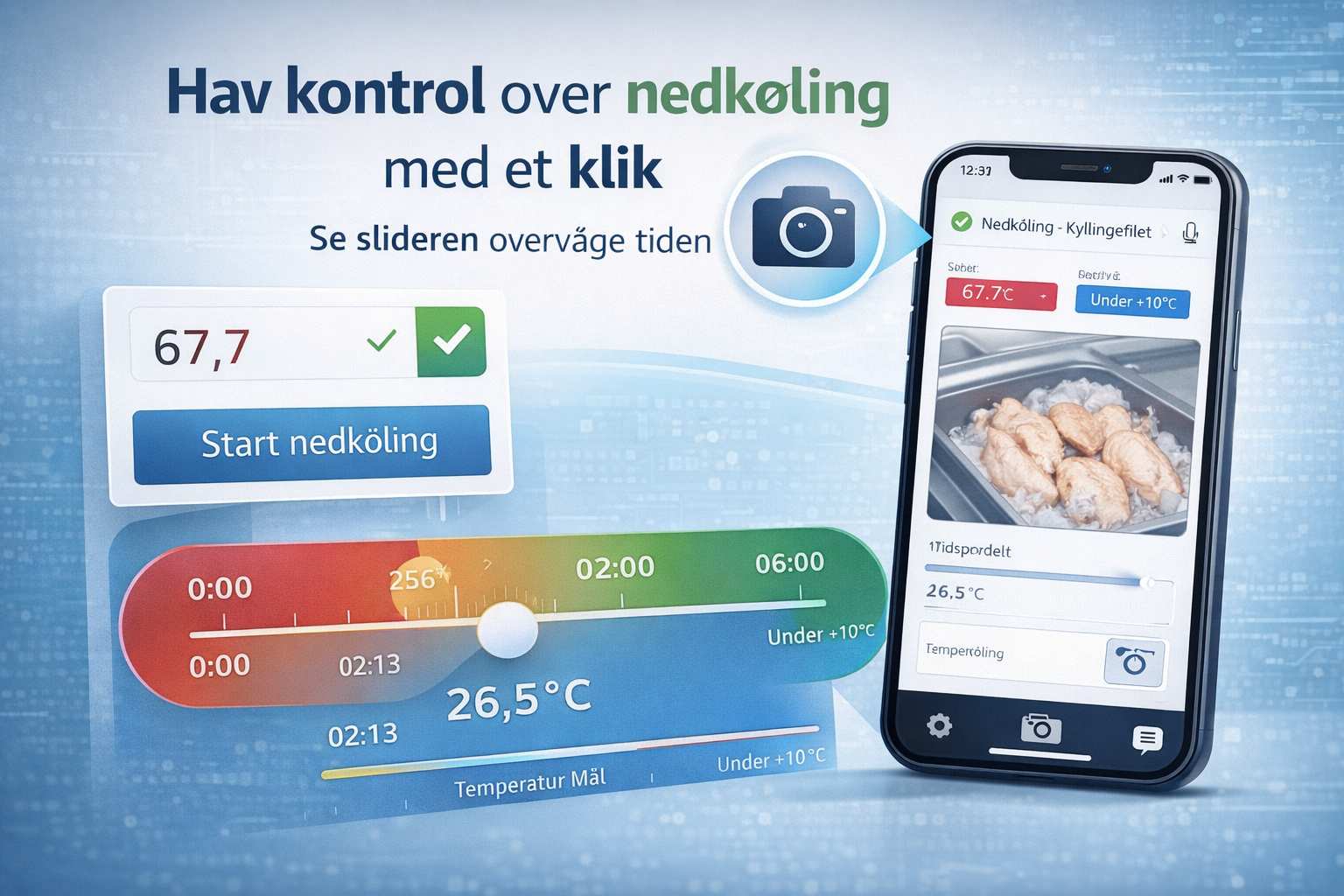 Digitalt overblik over nedkøling